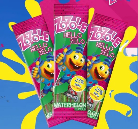 Конфеты желейные Zozole Watermelon 75 г