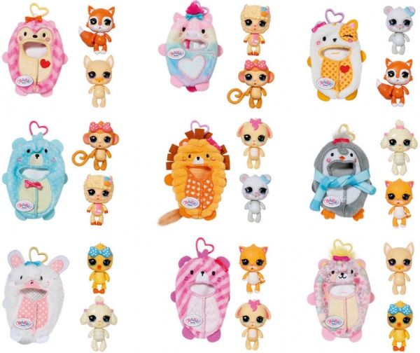 Ігровий набір Zapf Baby Born чарівний сюрприз W1 Милі вихованці в дисплеї 