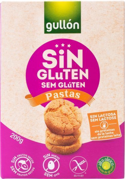 Печенье Gullon Мини-галеты без глютена 200 г 