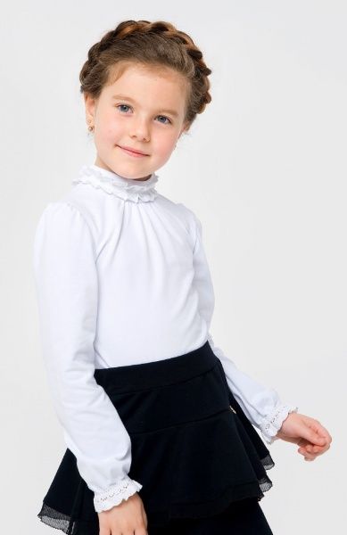Блуза Smil р.134 белый 114762 