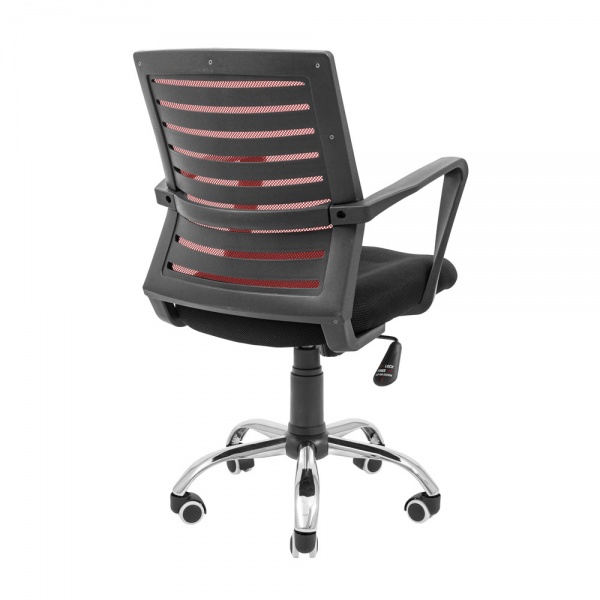 Крісло Richman Флеш Ю Хром М-1 Сітка червоний 