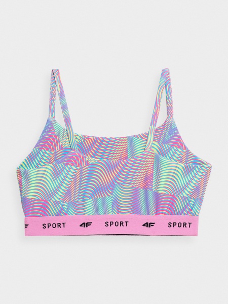 Бра 4F SPORT BRA F038 4FJSS23USBAF038-90A р.122-128 різнокольоровий