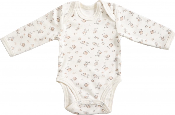 Боді дитяче унісекс GABBI ВD-23-1 р.74 із принтом 13639 