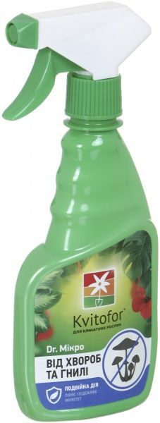 Удобрение минеральное Чистый лист Спрей защита от болезней и гнили Dr.Микро 300 мл