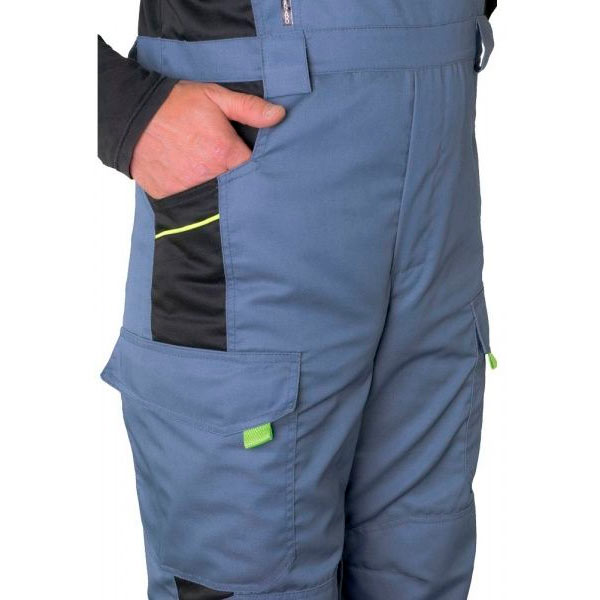 Полукомбинезон рабочий Торнадо “Рубикон” р. 56-58 рост 3-4 синий с черным