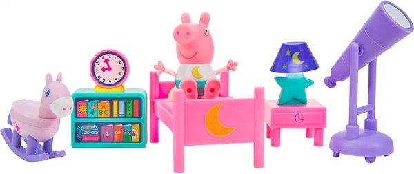 Ігровий набір Peppa Pig Спальня (зі світловим ефектом) 