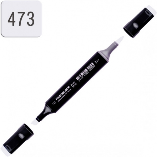 Маркер спиртовой FINECOLOUR EF102-473N оттеночный серый №2 