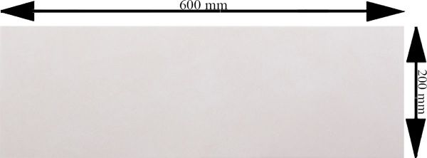 Плитка Cersanit Діксі вайт сатін 20x60 см 