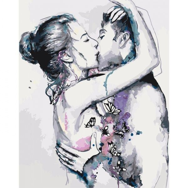 Картина по номерам Страсть Идейка 