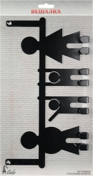Вешалка с крючками Gala VL004-BY (40412909)