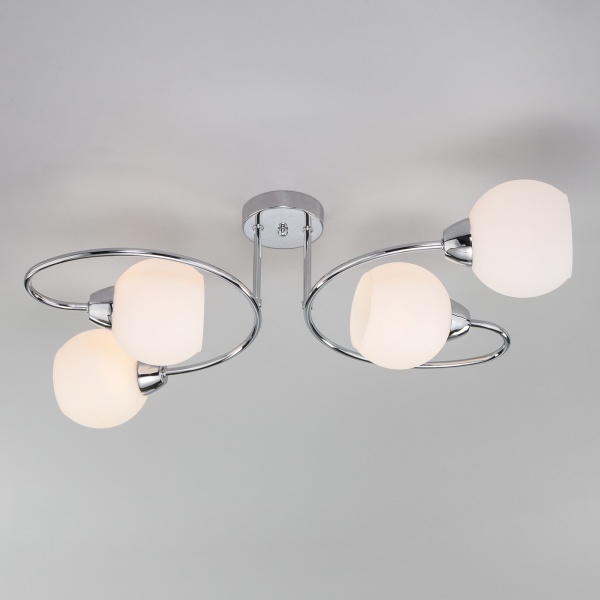 Світильник Strotskis Tulia 4x40 Вт E27 хром 30136/4 (хром) 