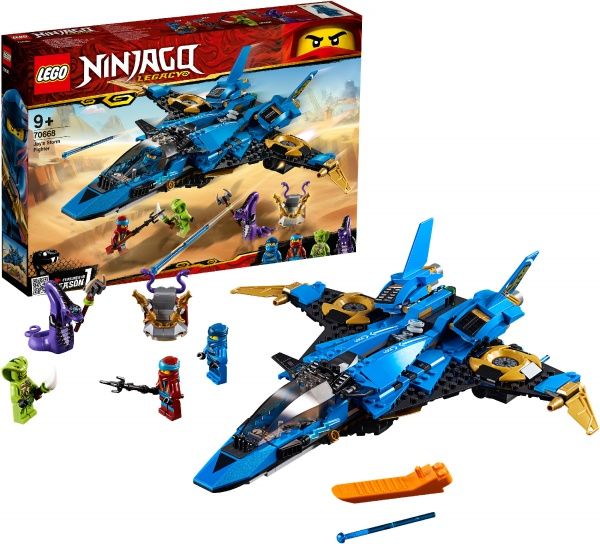 Конструктор LEGO Ninjago Штормовий винищувач Джея 70668