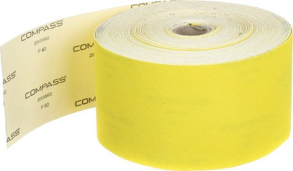 Наждачная бумагаCompass P80 115 мм 1 м.п.