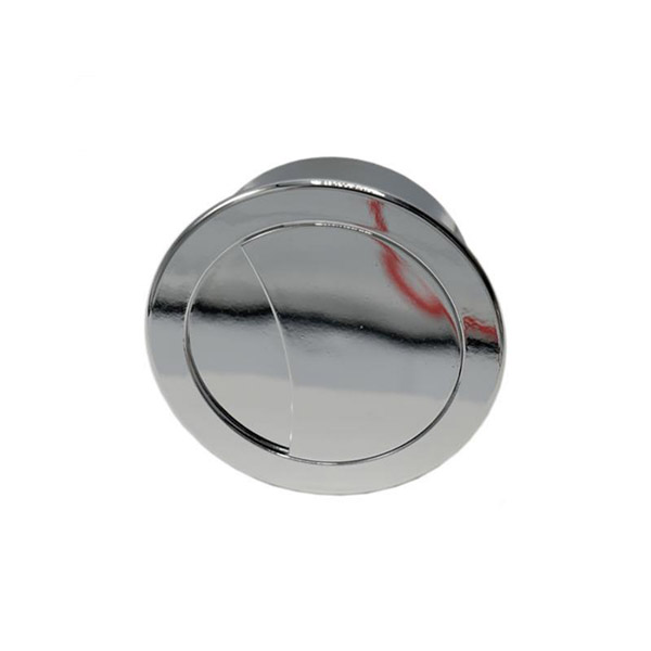 Заглушка для проводов 26х60 мм полированный хром Poliplast 0905-26CM