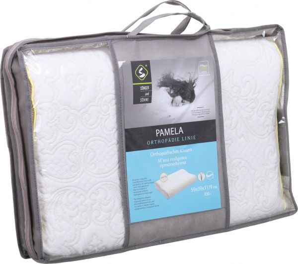 Подушка ортопедическая Pamela 59х39х11/9 см Songer und Sohne