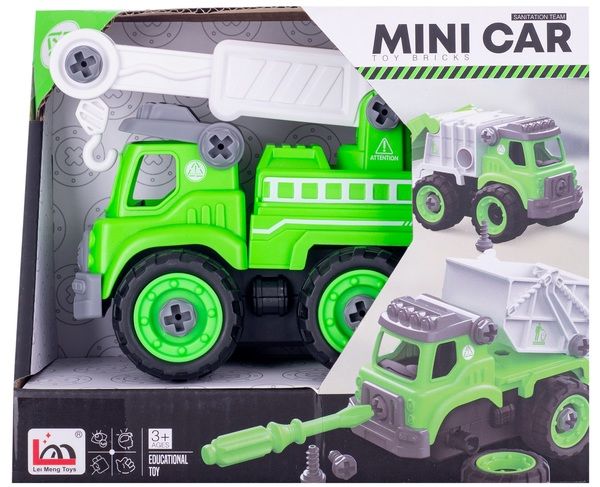 Машинка DIY Spatial Creativity Зелений кран CJ-1614185