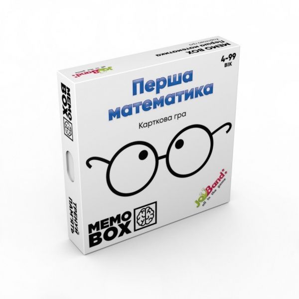 Картки навчальні JoyBand MemoBox Перша математика MB0001