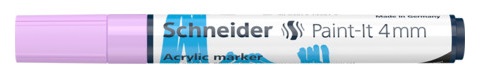 Маркер акриловый Schneider Paint-it 320 4 мм S120228 пастельно-фиолетовый 