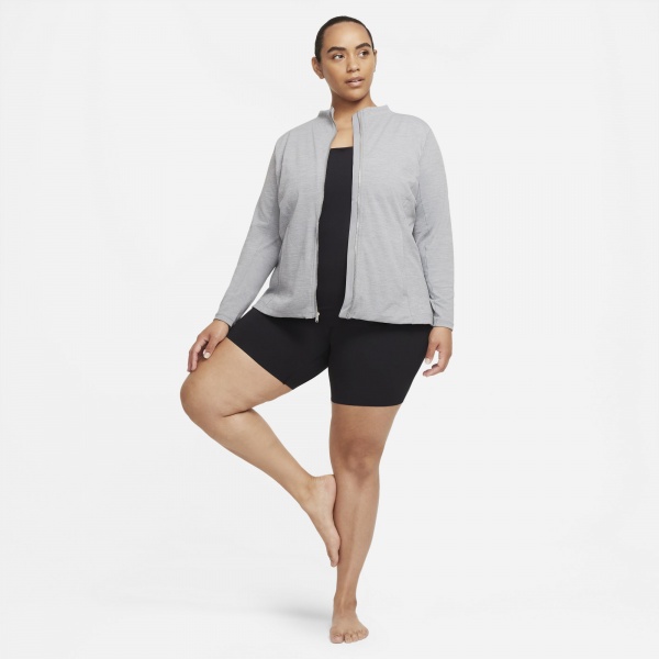 Джемпер Nike W NY DF LUXE FTTD JKT DD5533-073 р. XS сірий