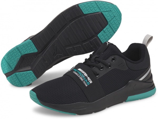 Кроссовки Puma MAPF1 Wired Run 30678704 р.UK 10,5 черный