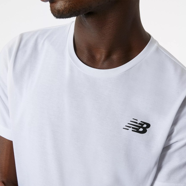 Футболка New Balance MT11070WT р.M білий