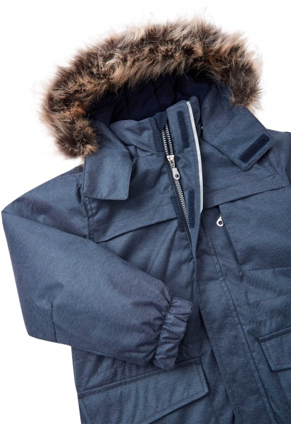 Куртка-парка для хлопчиків Lassie Sachka р.98 темно-синій 7100005A 