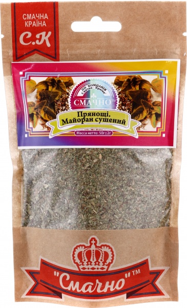 Майоран сушеный 50 г Смачно 