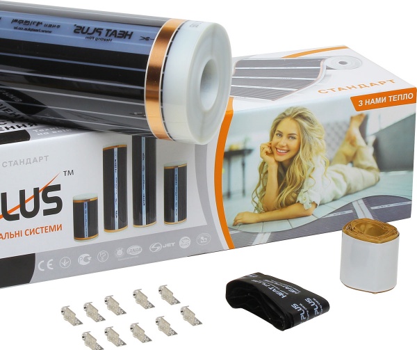 Нагревательная пленка Heat Plus Стандарт HPS006 1320 Вт 6 кв.м
