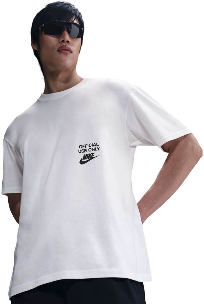 Футболка Nike U NSW TEE M90 OC REMIX HJ0774-100 р.S белый