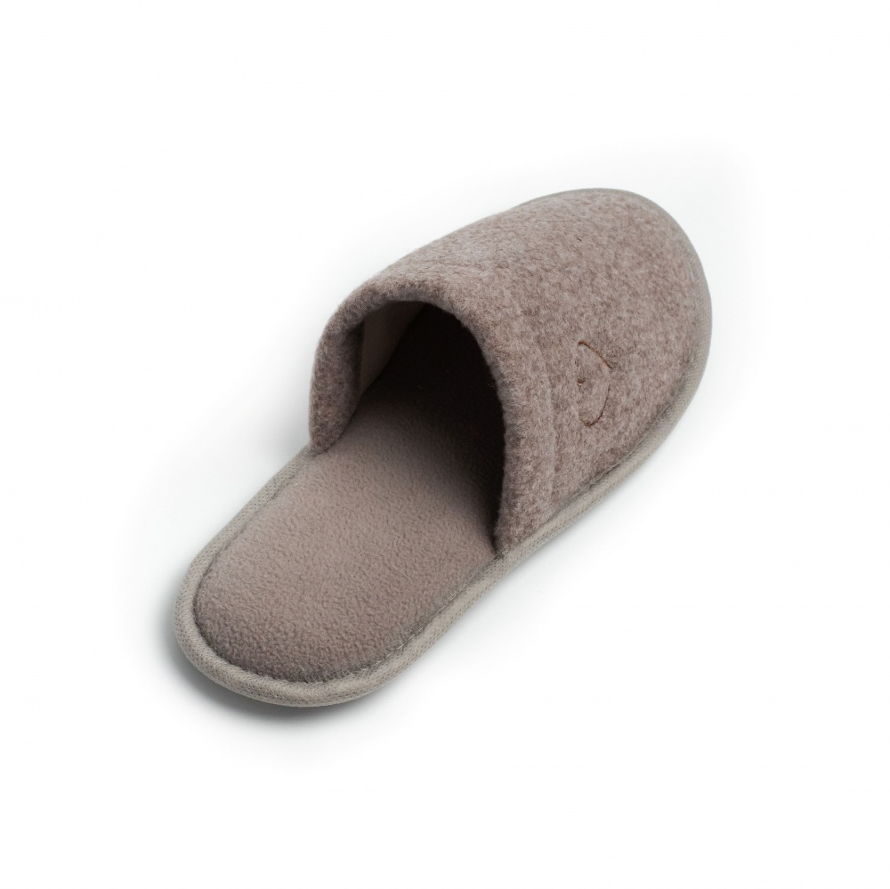 Тапки домашние Twins Lama с вышивкой 15904 р.36/37 коричневый