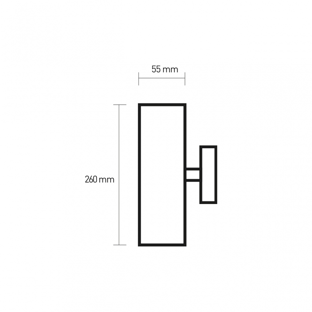 Бра Eurolamp Pure Line GU10 белый LED-BRA-2xGU10(white)