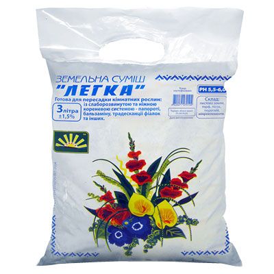 Суміш грунтів Легка 3 л