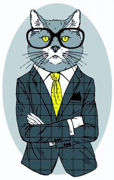 Картина по номерам эконом акриловая живопись по номерам Fashion Cat Rosa Start 