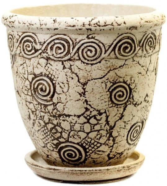 Горшок шамотный Орион круглый 10л 