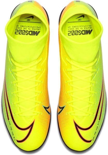 Бутси Nike SUPERFLY 7 ACADEMY MDS IC BQ5430-703 р. US 11 жовтий