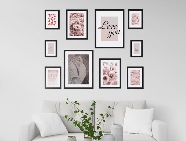 Набор галерейный Art Poster AP10-005 любовь SvitArt 