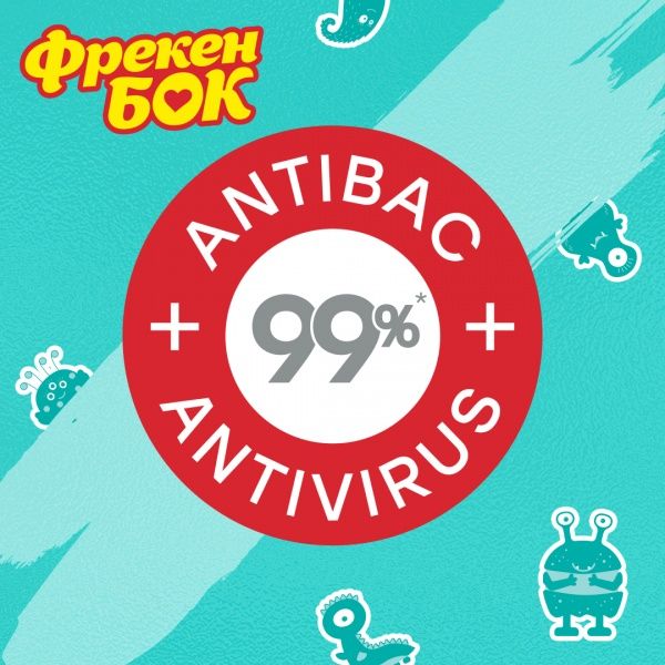 Засіб для миття підлоги Фрекен Бок Antibac + Antivirus 1 л