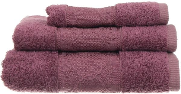 Полотенце махровое Marsilya 30x50 см бордовый Issimo 