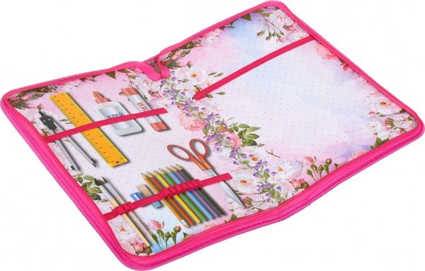 Папка для труда А4 на молнии ПР-01 Апельсин