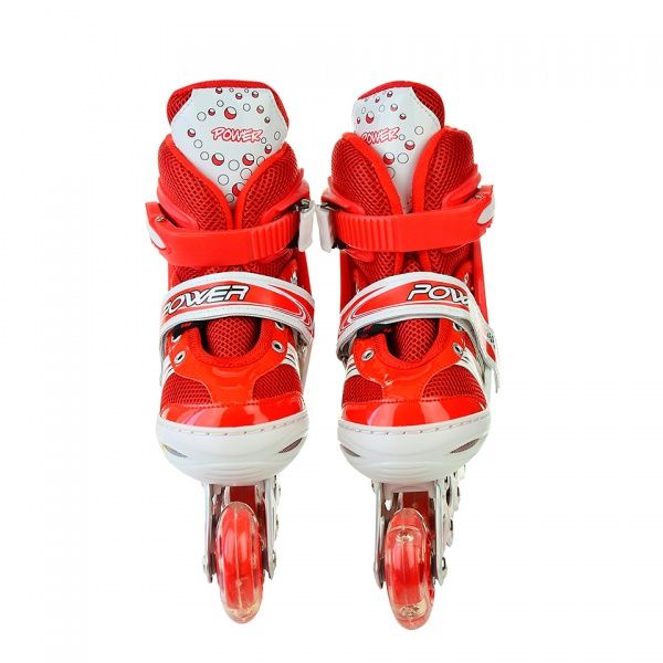 Роликові ковзани Shantou SC190157, зі світлом, 3 кольори р. 31-34 в асортименті