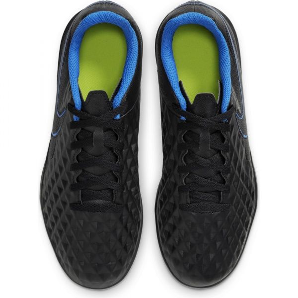 Сороконожки Nike Jr. Tiempo Legend 8 Club TF AT5883-090 р. US 1,5Y черный