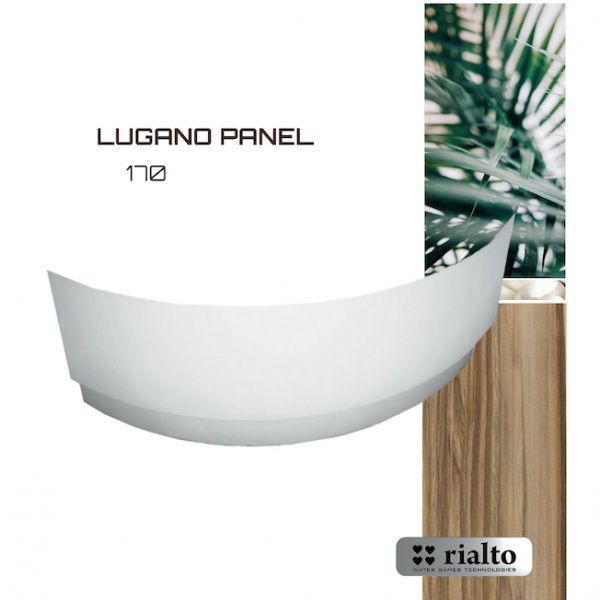 Панель фронтальна WGT Rialto до гідромассажної ванни LUGANO R 170x108x75