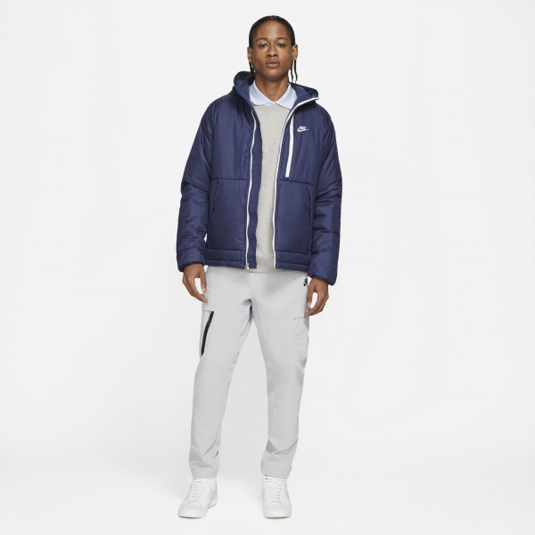 Куртка Nike M NSW TF RPL LEGACY HD JKT DD6857-410 р.S темно-синій