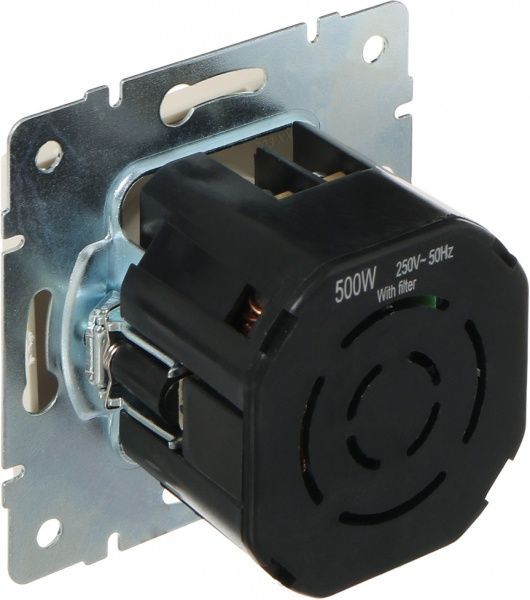 Светорегулятор поворотный Lezard Rain 500Вт IP20 крем 703-0388-116