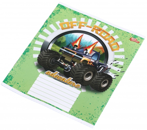 Тетрадь школьная 18 листов в клеточку в ассортименте Мечты сбываются