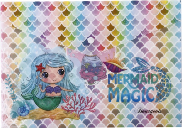 Папка-конверт на кнопке A4+ Bourgeois ПП08 