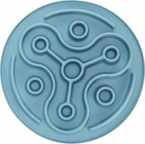 Килимок Trixie для собак Повільне годування блакитний термопласна гума 28 см (25037)