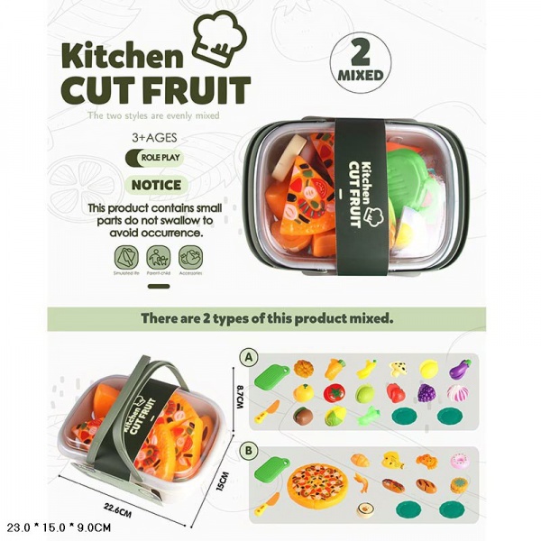 Игровой набор продуктов Shantou микс CK115