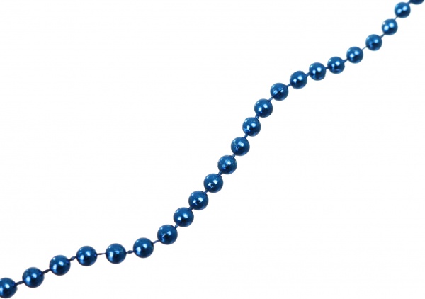 Бусы для елки 6 цветов 5 мм 6 м в ассортименте