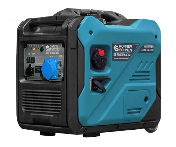 Генератор Konner&Sohnen KS 6000iE S ATS 5 кВт / 5,5 кВт 230 В KS 6000iE S ATS бензин — фото 1